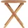 vidaXL Gartentisch 61 x 47 x 14 cm Braun