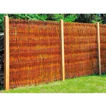Tetzner & Jentzsch Weidezaun 180 x 180 cm Braun/Holz