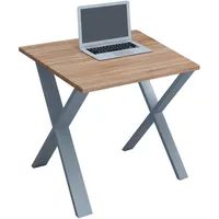 VCM Schreibtisch Lona Sonoma Eiche / Braun