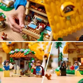 LEGO Disney 43242 Die Hütte von Schneewittchen und den sieben Zwergen