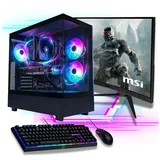 Meinpc Ryzen 7 RTX 5060 Set Gaming-PC-Komplettsystem (27,00", AMD Ryzen 7 5700X, RTX 5060, 32 GB RAM, 1000 GB SSD, Gaming, Gamer, RGB) 32 GB | 1000 GB