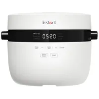 Instant Rice Cooker & Steamer, Dampfgarer + Reiskocher, Weiss