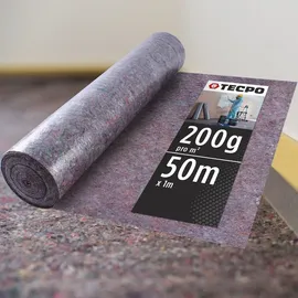 TECPO Malervlies 50m Lang 1m Breit 200g/m2