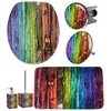 Badaccessoire-Set SANILO Rainbow, bunt, Holz, Badaccessoires-Sets