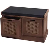 MCW Sitzbank J49 Schwarz 75 x 47 x 40 cm