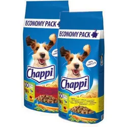 CHAPPI MIX - mit Geflügel und Gemüse und mit Rindfleisch, Geflügel und Gemüse 27kg (2x13,5kg)