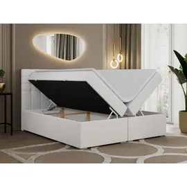 MKS Boxspringbett 160 x 200 cm H4 Weiß