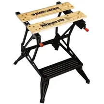 Black & Decker Arbeitstisch Holz/Stahl 384 mm schwarz