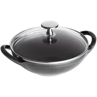 Staub Wok 30 cm, Graphit-Grau