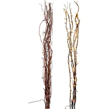 Spetebo Lichterzweig 120 cm – 80 LEDs / 120 cm – 5 Weideruten
