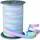 Präsent RAINBOW Ringelband pastell, 200 m Geschenkband zum Verpacken und Dekorieren, 10 mm Breite, Dekoband in Regenbogenfarben, leicht kräuselbar