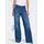 Only High-waist-Jeans "ONLMADISON HW BUTTON WIDE DNM GEN769NOOS", Damen, Gr. 27, Länge 30, blau (medium blau denim), Denim/Jeans, Obermaterial: 90% Baumwolle, 8% Polyester, 2% Elasthan, unifarben, relaxed fit knöchellang, Jeans High-Waist-Jeans