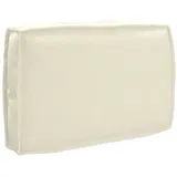 vidaXL Polster für Rückenlehne Creme 60x40x12 cm Oxford-Gewebe