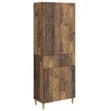vidaXL Schrankset 2 pcs Altholz Holzwerkstoff