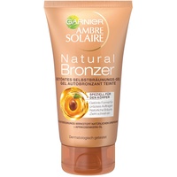 Garnier Getöntes Selbstbräunungs-Gel, für eine natürliche Bräune, präzises Auftragen, Natural Bronzer, Ambre Solaire, 150 ml