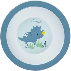 Kinderschale STERNTALER "Dino Rexi", Baby, Gr. Ø 14,2cm, blau, Polypropylen, Schüsseln