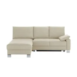 Ecksofa  Fürth , beige , Maße (cm): B: 218 H: 90 T: 180