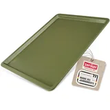 Zenker Backblech 42 cm x 32 cm x 1,5 cm – Ressourcenschonendes und Plätzchenblech 'Green vision Back- 42x32cm