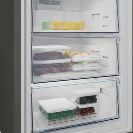 Beko B5RCNA376HXB Kühl-Gefrierkombination (370 l, 1865 mm hoch, Edelstahloptik)