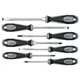 FAMEX 7705-7 Schraubendreher mit 2-Komponentengriff, Satz 7-tlg.