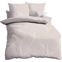 KAEPPEL Mako-Satin Beige 135 x 200 cm + 2 x 80 x 80 cm