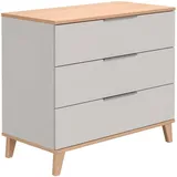 Paidi »Fiene«, 3 Schubkasten, oberer Schubkasten mit Vollauszug 110 cm, grau