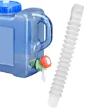 Wasserkanister Mit Hahn, Wasserbehälter Trinkwasserkanister, Transparent Wassertank, Trinkwasser Behälter Wassertank, Wassertank Camping Mit Griffen, Wasserspender Mit Wasserhahn