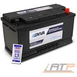 ENVA AUTOBATTERIE STARTERBATTERIE 100Ah 850A 12V inkl. 1x 10g LM Batteriepolfett