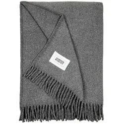 SCHÖNER WOHNEN Kollektion Wohndecke   , grau , Baumwollmischgewebe , Maße (cm): B: 140 H: 1