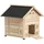 PawHut Entenstall aus Holz 78 x 90 x 92 cm Natur