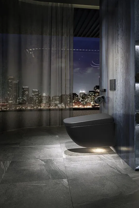 TOTO Neorest WX1 Dusch-WC-Sitz schwarz matt - schwarz matt
