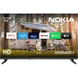 NOKIA 32 Zoll (80 cm) Google TV HD 12V (WLAN, Triple Tuner DVB-C/S2/T2) – HN32GE320C - 2023