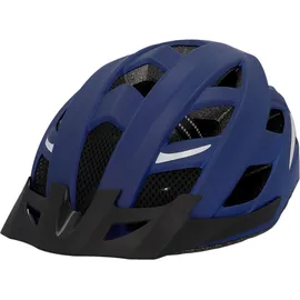 Fischer Fahrradhelm Urban Plus Boston S/M blau matt