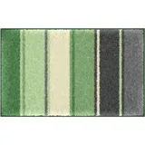 Badteppich Summertime, rutschhemmend beschichtet, fußbodenheizungsgeeignet, bunte Badematte mit Streifen, rechteckig, 60x90 cm, Oeko-Tex® Standard 100, Made in Europe, für Fußbodenheizung geeignet, rutschfest, Badtextilien, Badematten