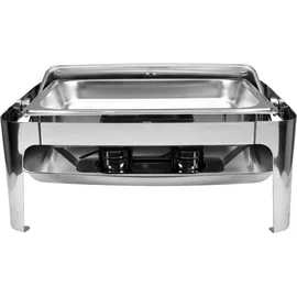 Yato Gastro Speisenwärmer Rechteckiger Rolltop-Chafing Dish GN 1/1, 9 l