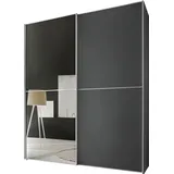 STAUD Schwebetürenschrank Sinfonie Plus 167 x 222 x 68 cm grau