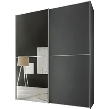 STAUD Schwebetürenschrank Sinfonie Plus 167 x 222 x 68 cm grau