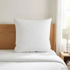 vidaXL KopfKissen Fulda 80 x 80 cm Weiß