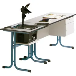 Lehrertisch, Schichtstoff, Schub rechts