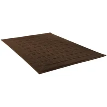 Dyckhoff Badematte DYCKHOFF "Planet" Gr. 10, braun, H:3mm, Baumwolle, Badematten, Badematte, Baumwolle, 2er Set Hotelmatte