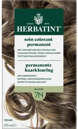 Herbatint Permanente Haarfärbung 7N Blond 1 Kit