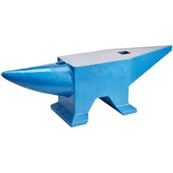 VEVOR Schmiede Amboss 60 kg Schmiede Zubehör Amboss Werkzeuge geschmiedeter Stahl mit rundem und quadratischem Loch robust