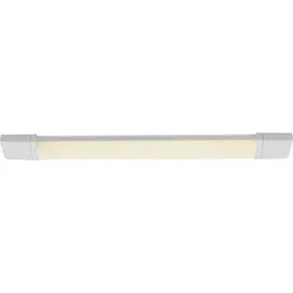 GLOBO Unterbaulampe Unterbauleuchte Küchenlampe, Kunststoff opal weiß, Strahlwassergeschützt,1x 18W 1500Lm 4000K neutralweiß, L 63,2 cm