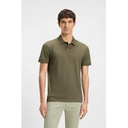Poloshirt BOSS ORANGE "Passenger", Herren, Gr. XXL, open grün342, Jersey, Obermaterial: 95% Baumwolle, 5% Elasthan, casual, Basic hüftbedeckend, hoch geschlossener Ausschnitt, Kurzarm eng Bündchen, Shirts, mit Polokragen