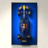 ICUANUTY Display-Wandtafel für Lego Technic Oracle Red Bull Racing RB20 F1 Car 42206–Wandhalterung Haken für Lego F1 Auto, Dekoration für Erwachsene (Modell Nicht enthalten!)