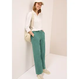 Cecil Neele Wide Leg Cordhose Grün 34