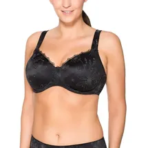 Ulla Dessous Bügel-BH Viola 1-tlg) Bügel-BH schwarz 70