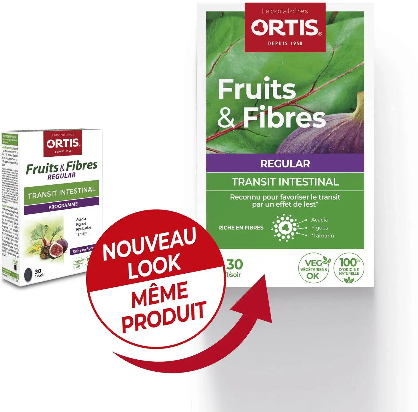 Ortis® Fruits & Fibres Regular Transit Intestinal Programme