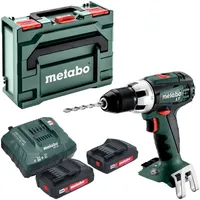 Metabo BS 18 LT inkl. 2 x 2,0 Ah + Ladegerät + metaBOX