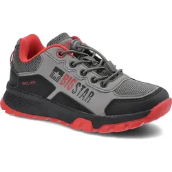 Graue Trekkingschuhe Big Star Sportliche Kinderschuhe, 32